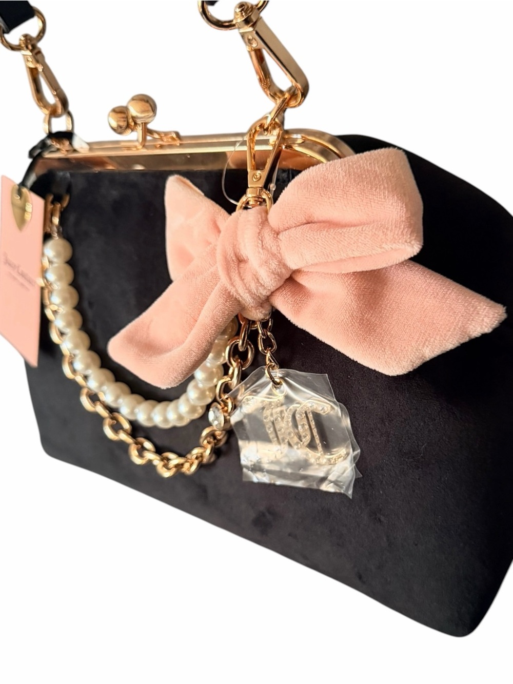 Juicy Couture Kisslock Charm Haus Frame Bag - Picture 3 of 6